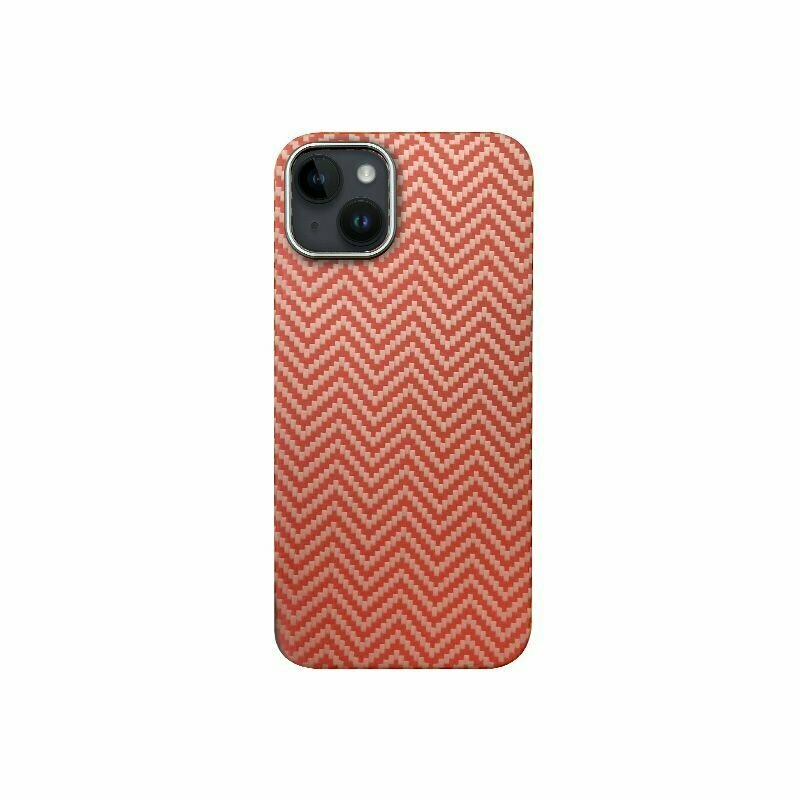 Чехол KZDOO Keivlar для смартфона Apple iPhone 14 plus, оранжевый