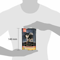 Влажный корм Паучи про план Ассорти вкусов для взрослых собак мелких пород с лососем и с уткой (цена за упаковку) 85г х 10шт