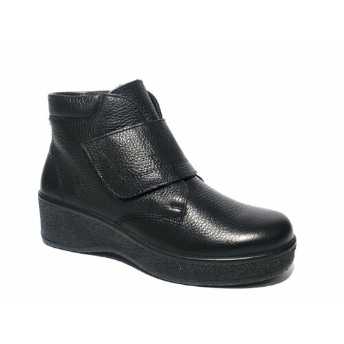 Ботинки  Отико, зимние,натуральная кожа, полнота 7, размер 36, черный