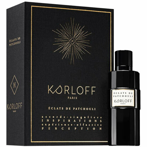 Korloff Paris Унисекс Eclats De Patchouli Парфюмированная вода (edp) 100мл парфюмерная вода korloff paris eclats de patchouli 100 мл