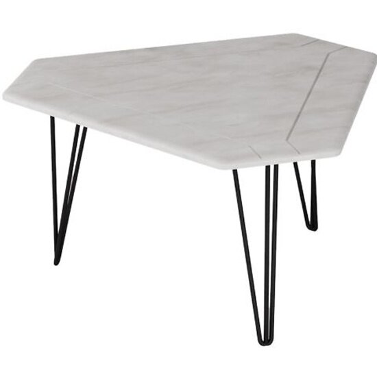 Стол журнальный Калифорния Мебель Калифорния ТЕТ 450 белый бетон