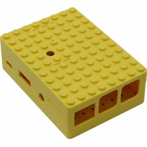 Корпус Acd Yellow ABS Plastic Building Block case для Raspberry Pi 3 B ra185 корпус acd yellow abs plastic building block case for raspberry pi 3 b cbpiblox yel 494408