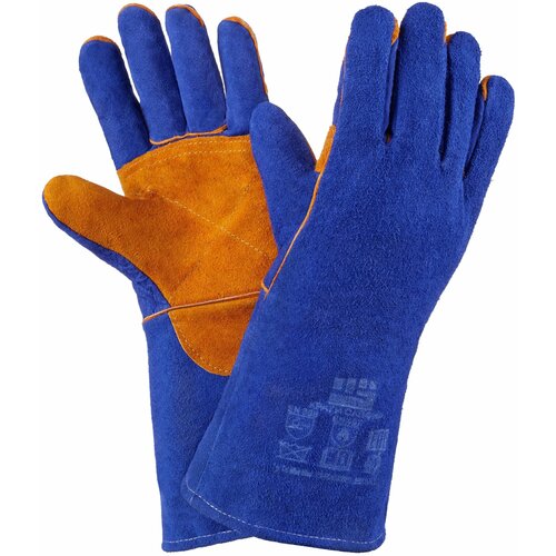 перчатки сварщика цельноспилковые 1 пара Краги для сварки Сапфир, защитные перчатки сварщика, 1 пара