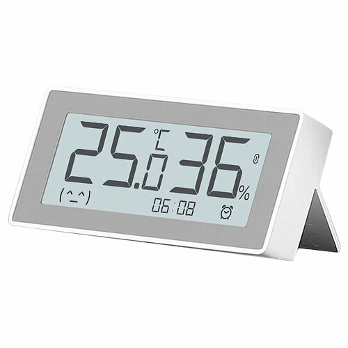 Метеостанция - часы с датчиком температуры и влажности Xiaomi MiaoMiaoce Smart Clock Temperature Fnd Humidity Meter E-Inc MHO-C303 с будильником и с подключением к умному дому 234500₽