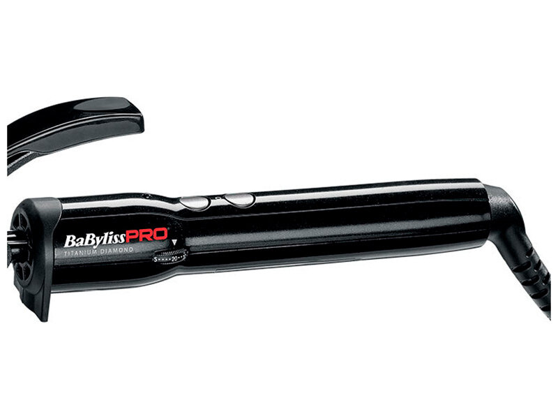 Babyliss Плойка Titanium Diamond, с терморегулятором, 10 мм, удлиненное полотно 190 мм. 29W (Babyliss, ) - фото №18