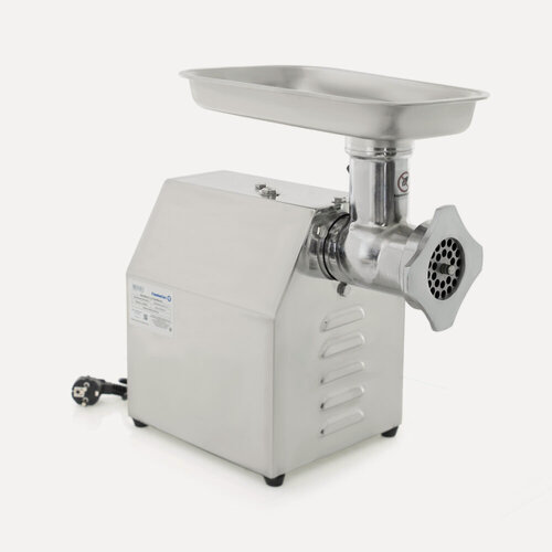 Изображение товара Мясорубка Foodatlas KY-12P "Eco", шнек, серебристая, до 2.5кг/мин
