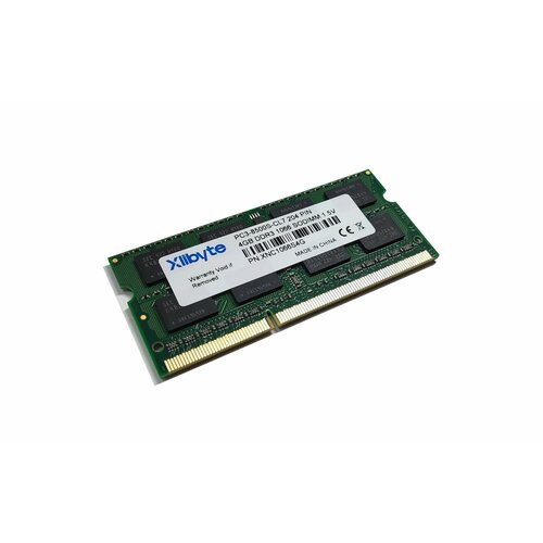 Комплект оперативной памяти Xllbyte DDR3 8 Gb 44 1066 MHz SO-DIMM для ноутбука 1249₽