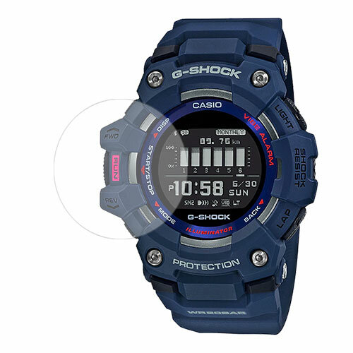 Скрин Мобайл защитный экран для часов Casio GBD-100-2 из гидрогелевая плёнка прозрачная