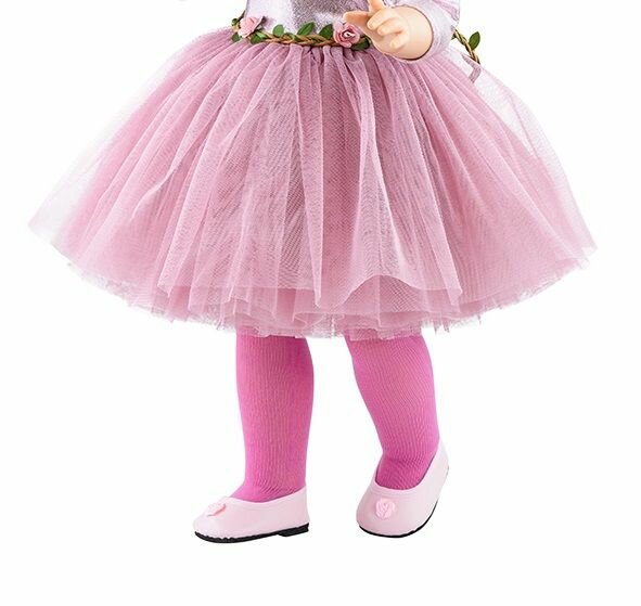 Колготки для кукол малиновые 60см Paola Reina