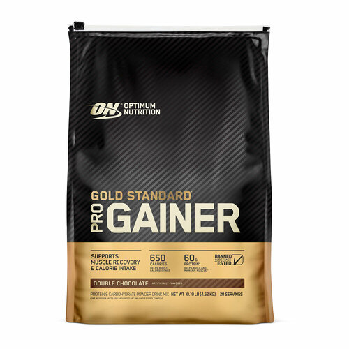 Гейнер Optimum Nutrition Gold Standard Pro Gainer, 4620 г, двойной шоколад