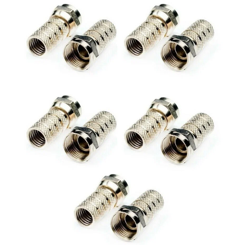 F-разъем на антенный кабель 8 шт F-коннектор 389₽