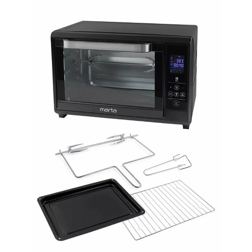 Духовка электрическая вертел конвекция гриль 40 л 8810₽