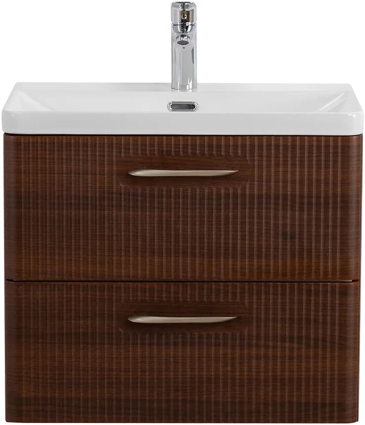 Тумба под раковину BelBagno Due DUE-600-2C-SO-NOCE-P 606 см подвесная Noce