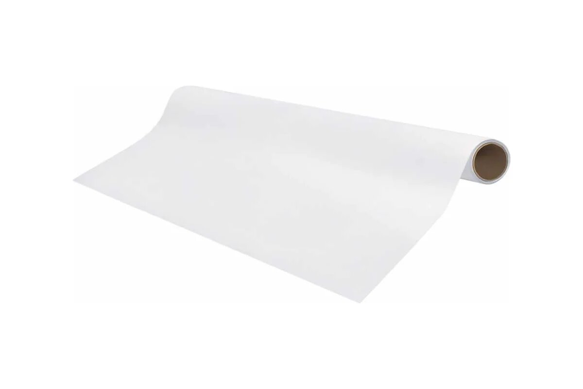 BRAUBERG Доска-панель маркерная самоклеящаяся в рулоне, БЕЛАЯ, 90x200см, маркер и салфетка, 237836