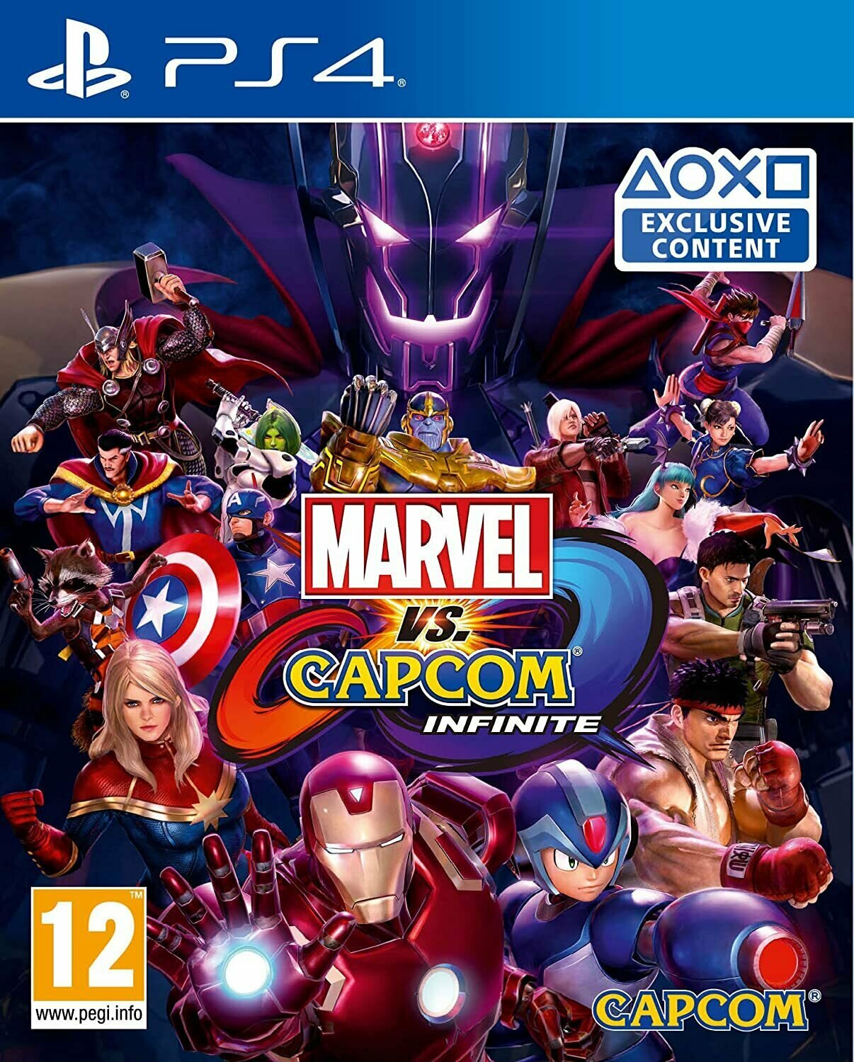 Игра Marvel vs. Capcom: Infinite для PS4