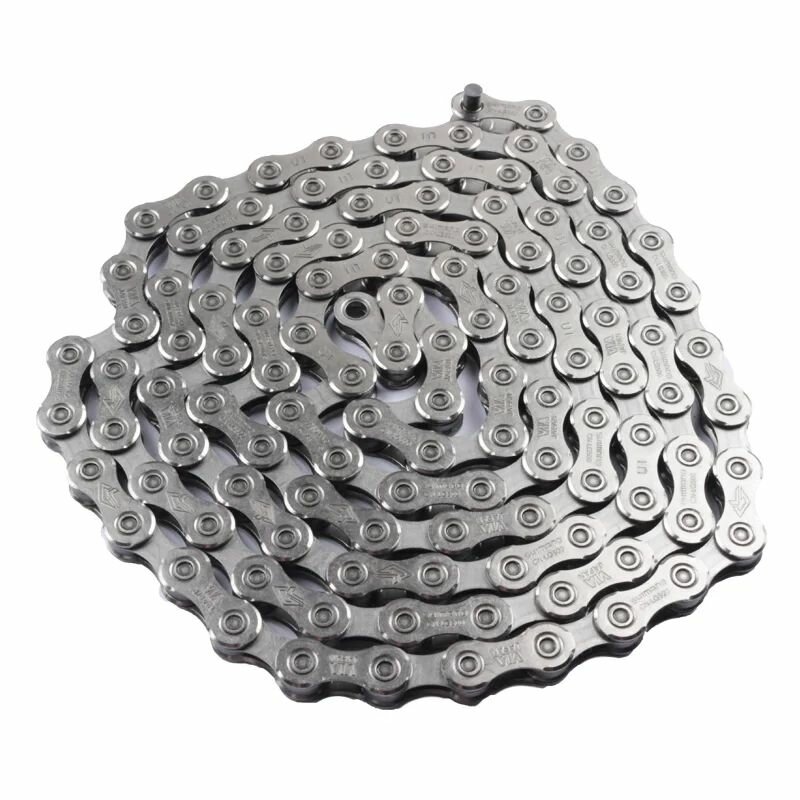 Цепь для велосипеда Shimano Cues CN-LG500 на 9/10/11 скоростей, 120 звеньев, соединительный пин в комплекте. Без упаковки — фото 1