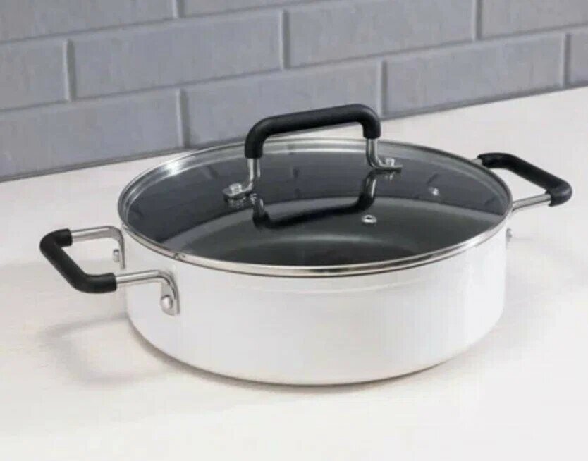 2 в 1 Кастрюля-сковорода для индукционных плит 4л , 26см Induction Cooker (GJT02CM)