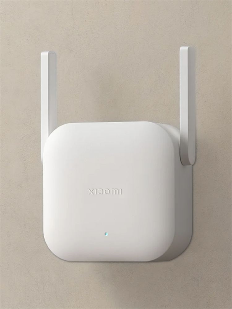 Усилитель сигнала Xiaomi, Wi-Fi Range Extender, N300, Global DVB4398GL, расширитель зоны, белый — фото 1