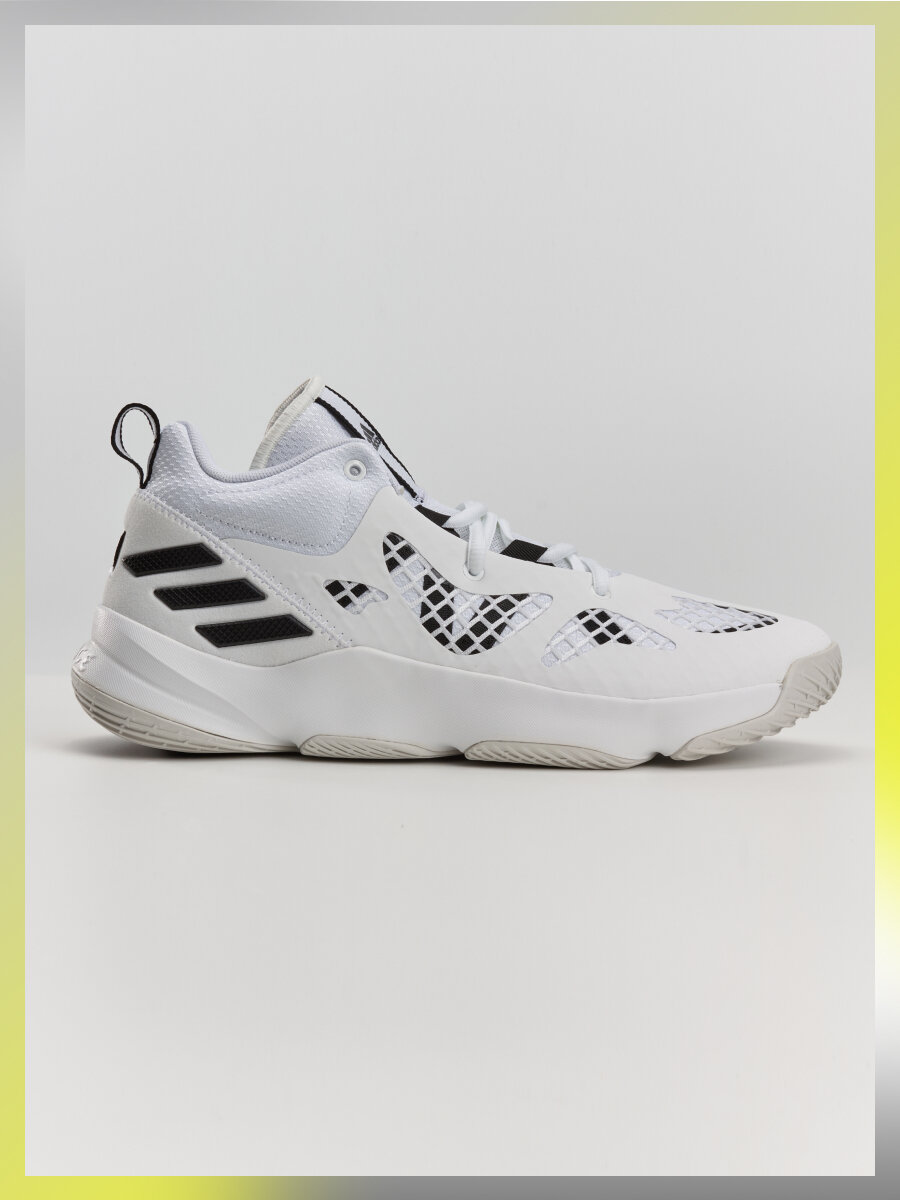Кроссовки adidas, размер 42,5 RU, белый/черный