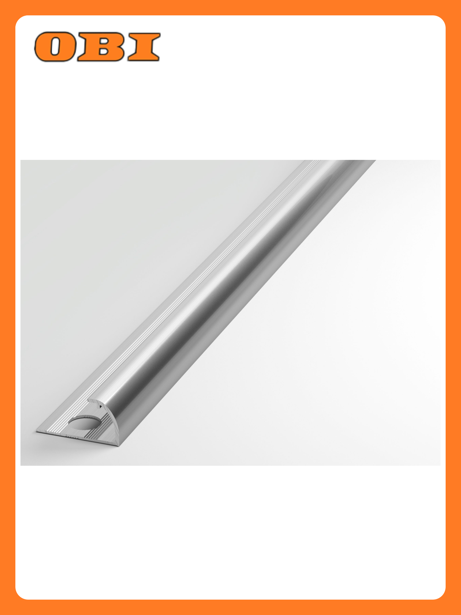 Профиль угловой алюминиевый лука 2700х12 мм серебро 1шт