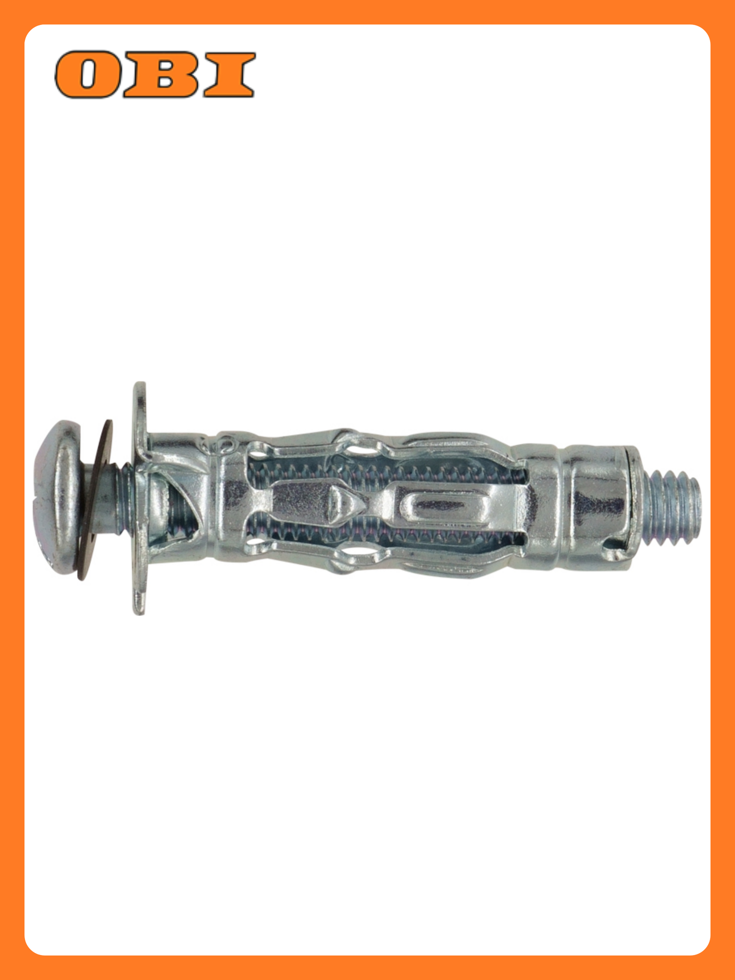 Анкер для листовых материалов MULTI PRO оцинкованный 6/13мм 4шт