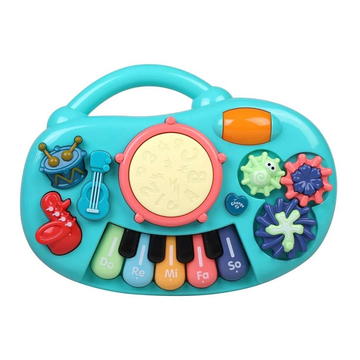 Музыкальная игрушка "Звуки музыки" Жирафики, полимерные материалы, для детей