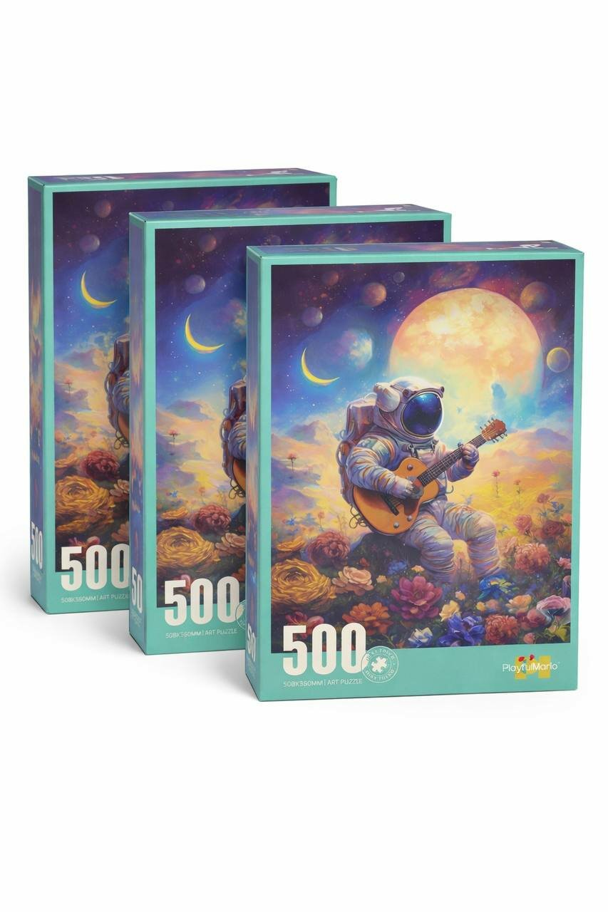 Игрушка-головоломка "Whimsical Balloon House Puzzle", 500 элементов