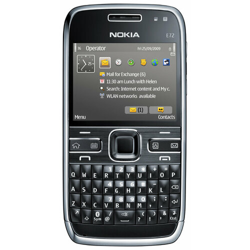 Телефон Nokia E72 1 SIM серебристый 6999₽