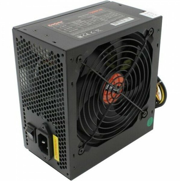 Блок питания 700W ExeGate 700NPXE(+PFC), ATX, PC, black, 12cm, 24p+(4+4)p, 6/8p PCI-E,4*SATA,3*IDE, FDD + кабель 220V в комплекте