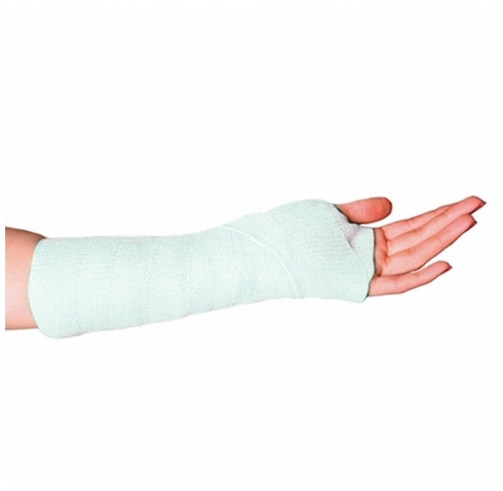 Бинт полиуретановый жесткий Orthoforma Cast O 4001, размер 10 см3,6м (цв. белый)