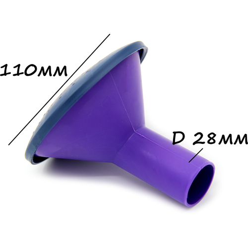 Рассеиватель для лейки (полива), d 28 мм, цвет желто-фиолетовый