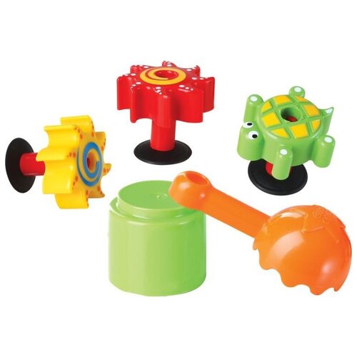 фото Набор для ванной gowi водяная мельница (559-47) зеленый/желтый/оранжевый/красный