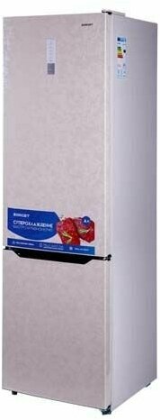 Холодильник Zarget ZRB 360DS1BEM, двухкамерный, с полезным объемом 326 литров, нижней морозильной камерой, NoFrost и фреш зоной - фотография № 3
