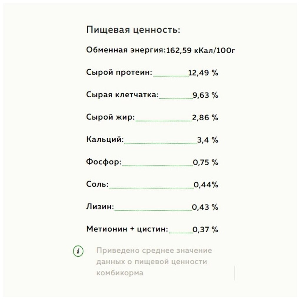 Комбикорм бережень для несушек (9.9 кг) - фотография № 3