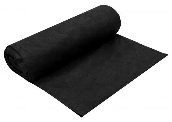 Укрывной материал Спанбонд СУФ 60 г/м2 3,2 x 5 м для грядок парника черный / Агроткань