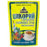 Цикорий Здоровье растворимый порошкообразный с экстрактом таежных трав - изображение