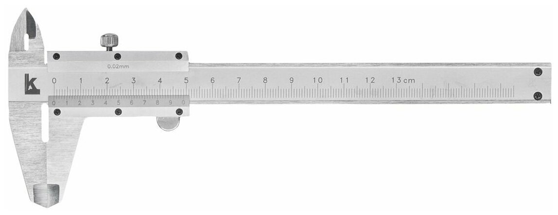 Штангенциркуль ШЦ-1-150 0.02 (грси №77302-20) КЛБ