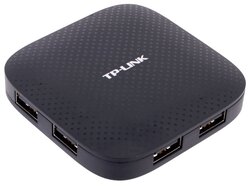 USB-концентратор TP-LINK UH400, разъемов: 4