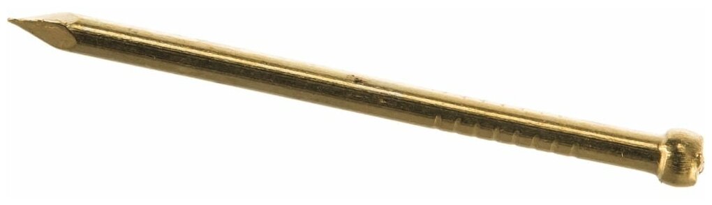 ЗУБР 25 х 1.4 мм, латунированные финишные гвозди, 50 шт, Профессионал (305336-14-25)