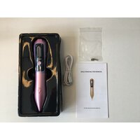 Косметологический аппарат Plasma Pen — плазменный коагулятор, лазер для удаления родинок, пигментации, веснушек, папиллом, бородавок, тату. Золотой