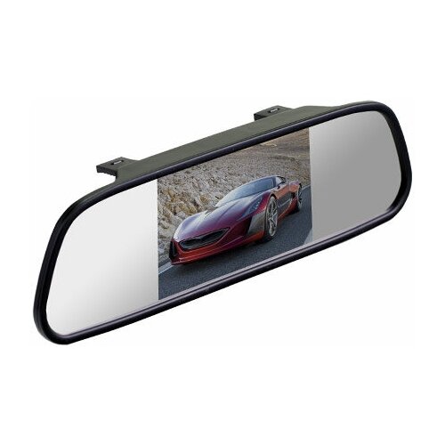 Зеркало заднего вида с монитором SILVERSTONE F1 Interpower IP Mirror 43 43 169 480x272 4Вт 175000₽