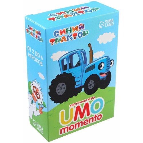 Карточная игра UMO momento, Синий трактор карточная игра umo momento синий трактор