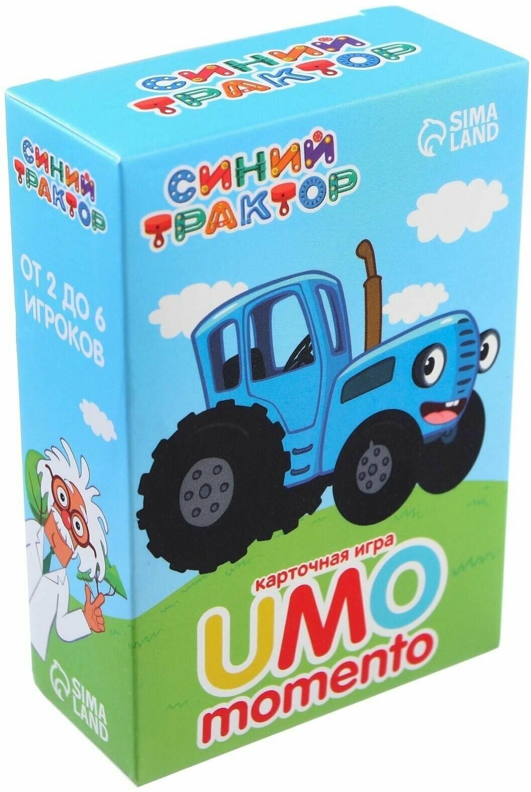 Карточная игра UMO momento, Синий трактор