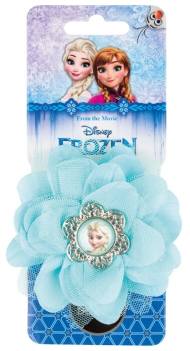 Заколка клик-клак Daisy Design Frozen - Холодный цветок