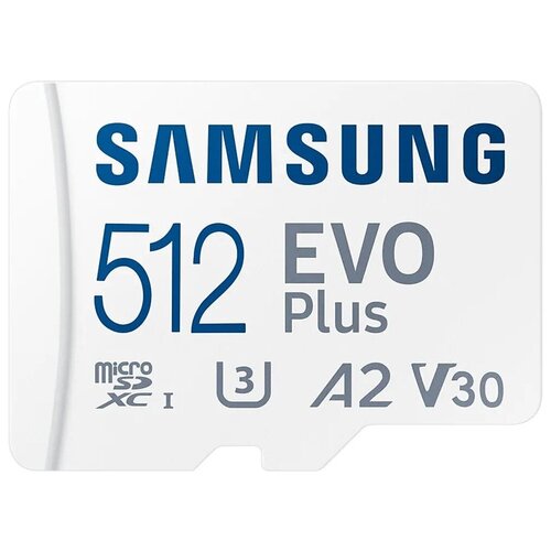 Карта памяти Samsung Evo Plus MicroSDXC 512GB (MB-MC512KA/CN) карта памяти microsdxc 512gb samsung mb mc512ka ru