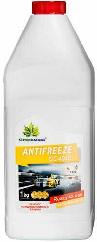 Антифриз жёлтый готовый GREENCOOL GC4010 (1кг)