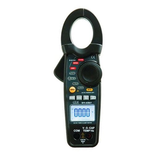 Токовые клещи CEM DT-3367 ручные инструменты grounding resistance meter cem dt 5300b