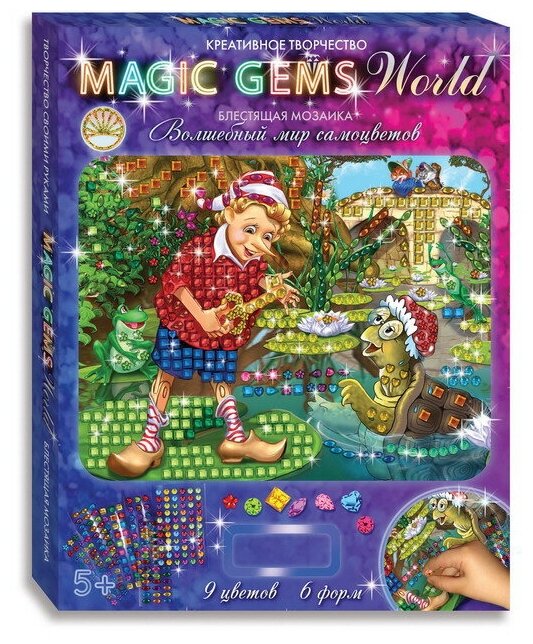 Мозаика Magic Gems Буратино 57438-no