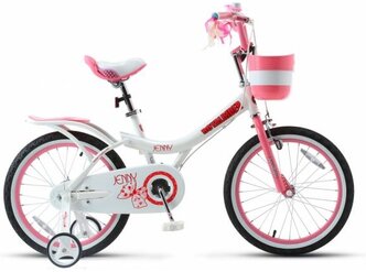 Детский велосипед Royal Baby RB18G-4 Princess Jenny Girl 18 Steel белый (требует финальной сборки)