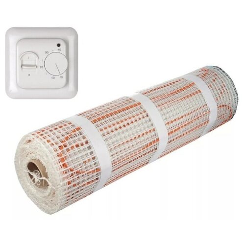 Теплый пол под плитку 8 м2 регулятор 7755₽